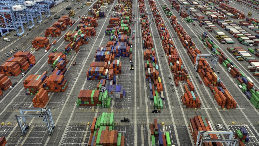 aerial-shot-large-shipping-containers-area