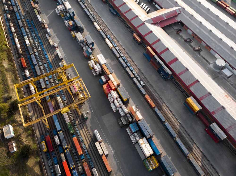 Containers railways