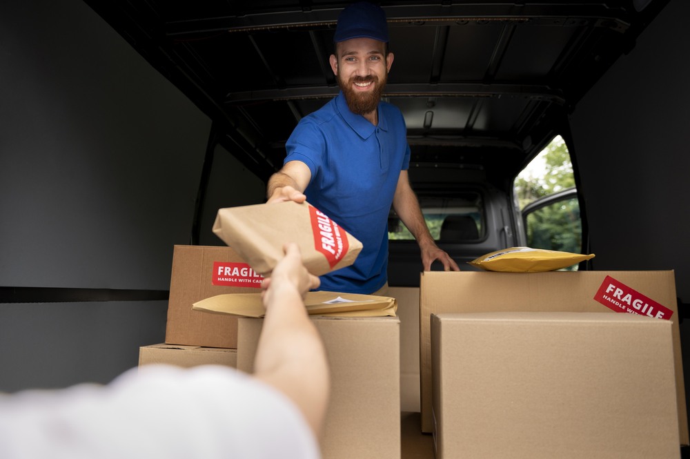 Successfully delivered package