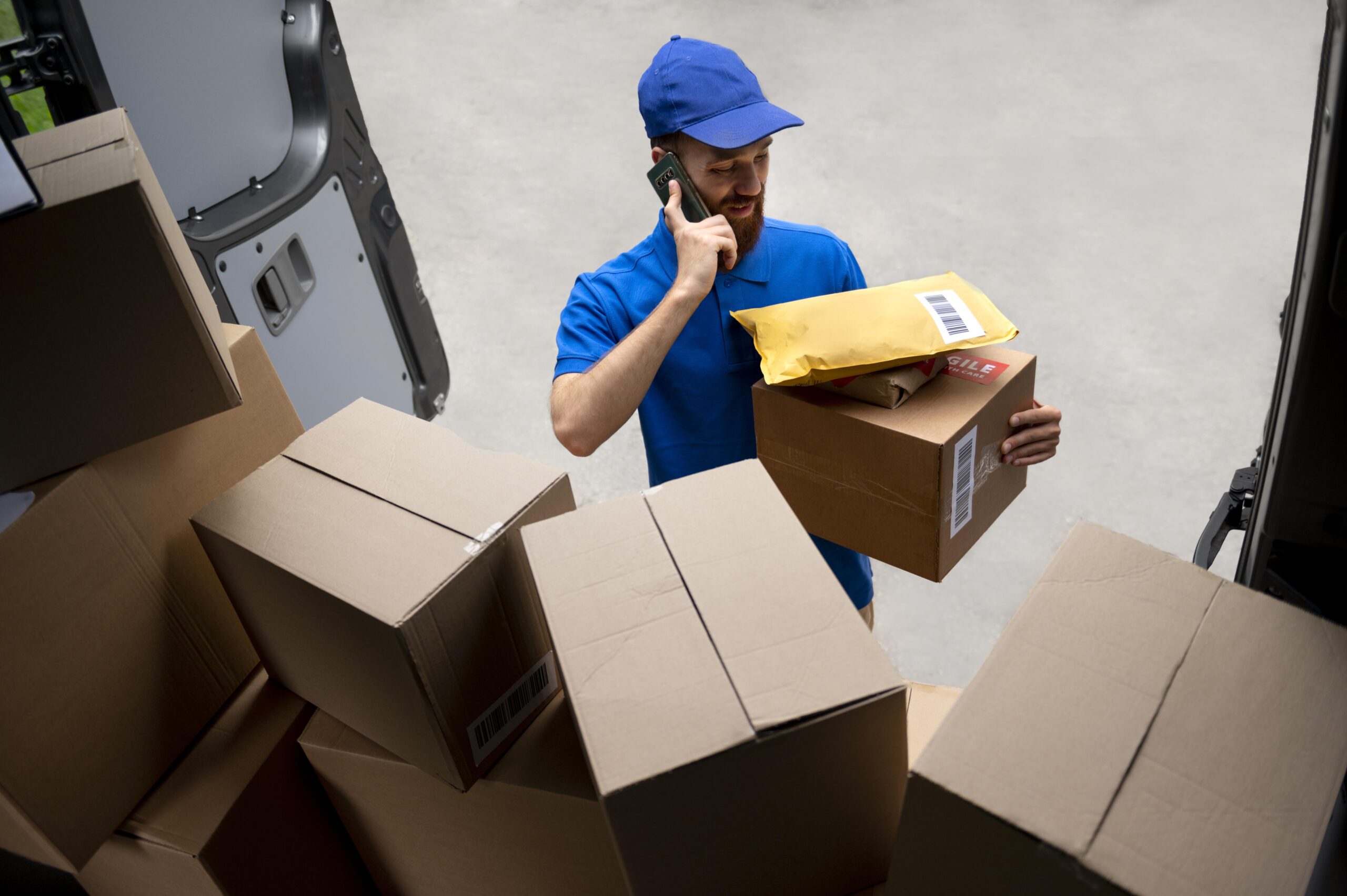Drayage package handling