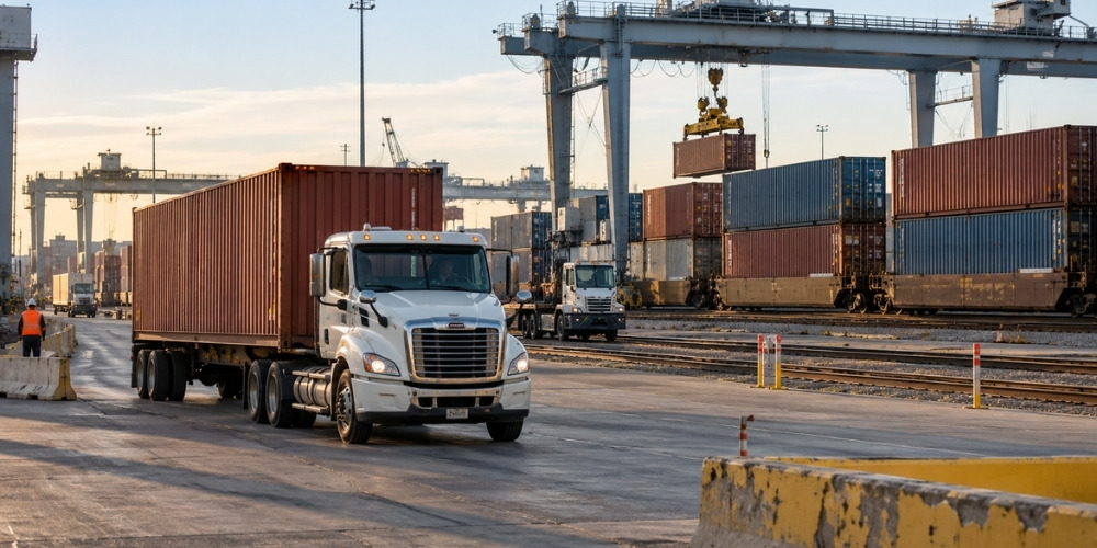 rail drayage operation